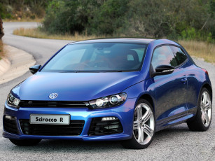 обоя volkswagen, scirocco, za, spec, автомобили