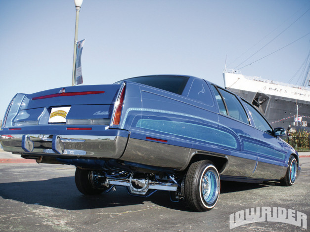 Обои картинки фото 1996, cadillac, fleetwood, brougham, автомобили