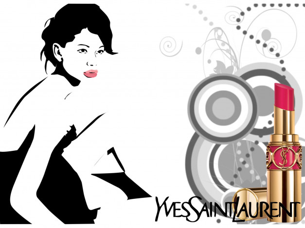 Обои картинки фото бренды, yvessaintlaurent