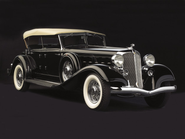 Обои картинки фото chrysler, cl, imperial, sport, phaeton, by, lebaron, автомобили, классика