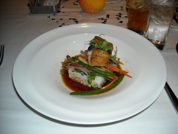 Обои картинки фото еда, рыбные, блюда, морепродуктами