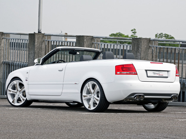 Обои картинки фото sport, wheels, audi, a4, cabrio, автомобили