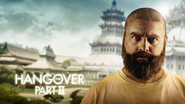 Обои картинки фото the, hangover, part, ii, кино, фильмы, лысый, бородатый