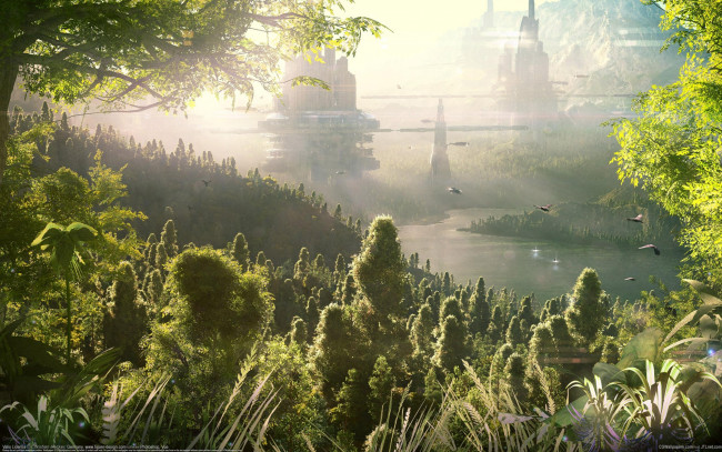 Обои картинки фото фэнтези, пейзажи