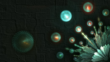 Картинка 3д графика fractal фракталы узор