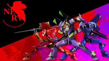 Картинка аниме evangelion eva