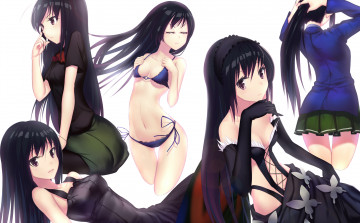 Картинка kuroyukihime аниме accel world