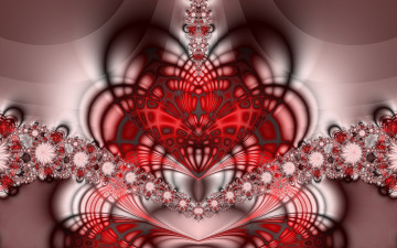 Картинка 3д графика fractal фракталы цвета узор