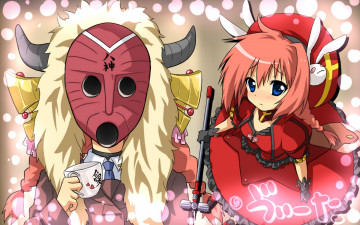 Картинка аниме mahou shoujo lyrical nanoha