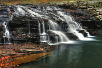 Картинка природа водопады вода поток