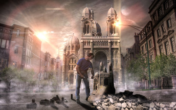 Картинка разное компьютерный дизайн скульптор камни