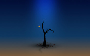 Картинка векторная графика дерево листочек