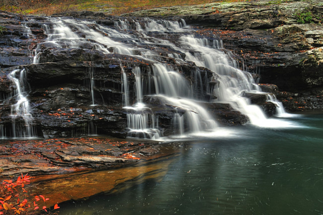 Обои картинки фото природа, водопады, вода, поток
