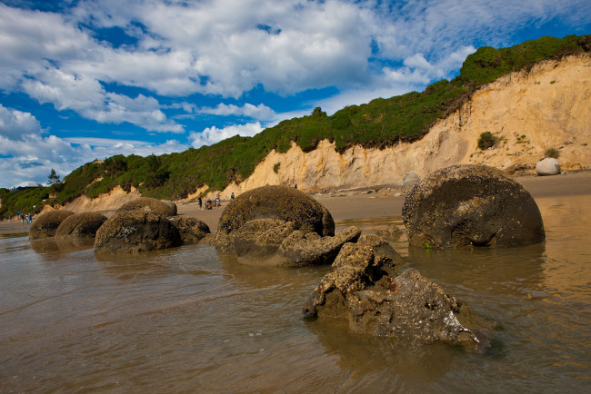 Обои картинки фото природа, побережье, новая, зеландия