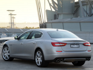 Картинка автомобили maserati серый 2014г au-spec quattroporte