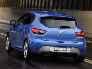 Картинка автомобили renault 2014г au-spec синий clio gt