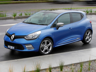 Картинка автомобили renault синий 2014г au-spec clio gt