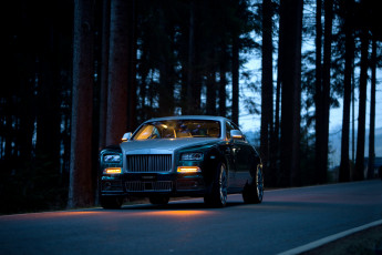 Картинка 2014+rolls-royce+wraith+ mansory автомобили rolls-royce ночь wraith тюнинг