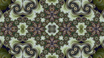 Картинка 3д+графика fractal+ фракталы цвета фон узор