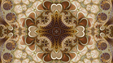 Картинка 3д+графика fractal+ фракталы цвета фон узор