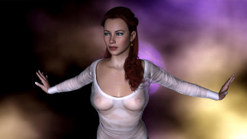 обоя ariana, 3д графика, people , люди, фон, взгляд, девушка