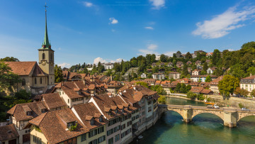 Картинка города берн+ швейцария панорама