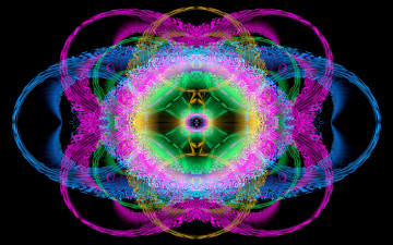 Картинка 3д+графика fractal+ фракталы узор