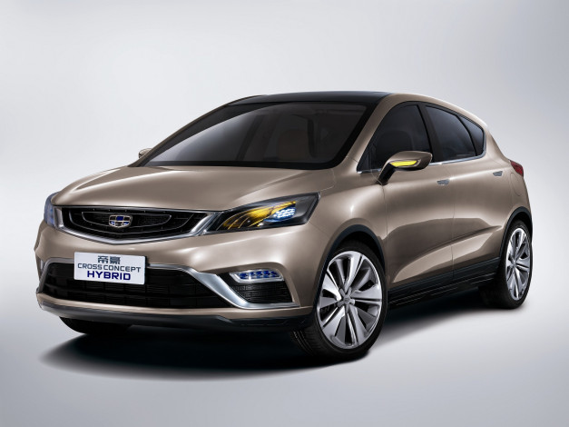 Обои картинки фото автомобили, geely, concept, phev, cross