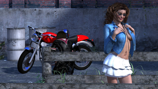 Обои картинки фото sarina, 3д графика, people , люди, девушка, взгляд, улыбка