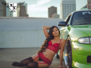 Картинка автомобили -авто+с+девушками silvia nissan