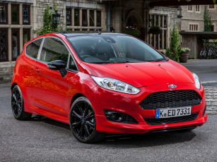 Картинка автомобили ford красный 2014г red zetec s fiesta