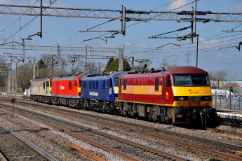 Картинка техника локомотивы локомотив рельсы дорога железная