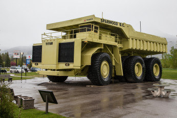 Картинка giant+truck +sparwood автомобили грузовики карьерный самосвал
