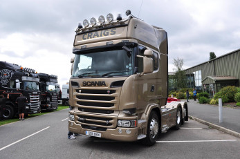 Картинка автомобили scania тягач седельный грузовик тяжелый