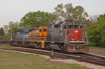 Картинка техника локомотивы локомотив рельсы дорога железная