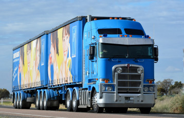 Картинка k200+kenworth автомобили kenworth тягач седельный грузовик тяжелый