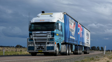 Картинка freightliner+argosy автомобили freightliner тяжелый седельный тягач грузовик