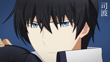 Картинка аниме mahouka+koukou+no+rettousei тацуя шиба tatsuya shiba miyuki mahouka koukou no rettousei парень брюнет взгляд