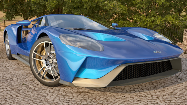 Обои картинки фото автомобили, 3д, ford