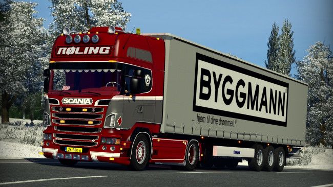 Обои картинки фото автомобили, 3д, тягач, седельный, грузовик, тяжелый