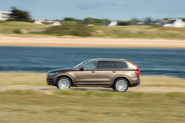 Обои картинки фото автомобили, volvo, xc90, d5, inscription, 2015г