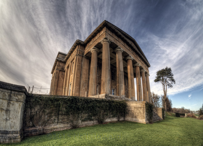 Обои картинки фото northington grange,  hampshire, города, - здания,  дома, парк, особняк