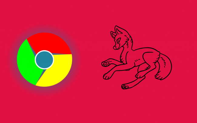 Обои картинки фото компьютеры, google,  google chrome, логотип, фон