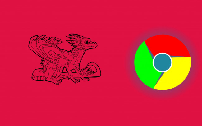 Обои картинки фото компьютеры, google,  google chrome, логотип, фон