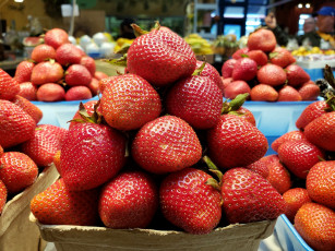 Картинка еда клубника +земляника