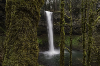 Картинка природа водопады простор