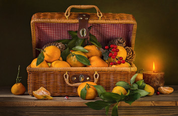 Картинка еда натюрморт мандарины