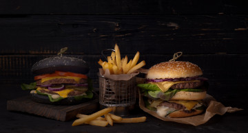 Картинка еда бутерброды +гамбургеры +канапе