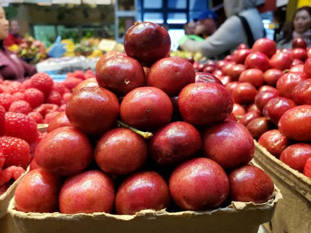 Обои картинки фото еда, вишня,  черешня