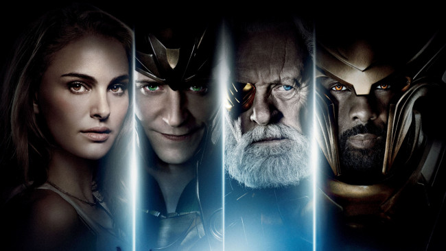 Обои картинки фото кино фильмы, thor, локи, один, персонажи, лица